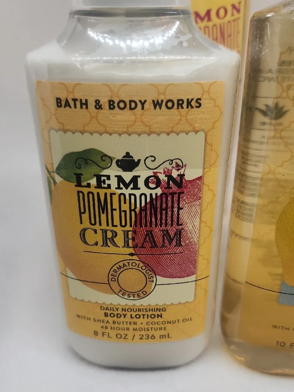 Bath & Body Works Lemon Pomegranate Cream Trio New BBW Sale
